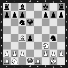 1949 Trencianske Teplice – Round 17 – Rossolimo, Nicolas – 1-0 – O&rsquo;Kelly, Albéric de Galway – G110