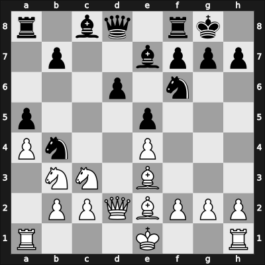 1949 Trencianske-Teplice – Round 7 – Szily, Jozsef – 1/2-1/2 – Foltys, Jan – G42
