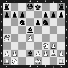 1949 URS Ch, semi final – Round 1 – Moiseev, Oleg – 1-0 – Abramov, Leonid – G11