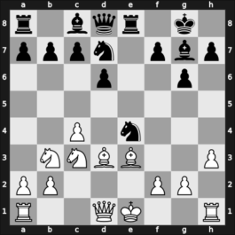 1949 URS Ch, semi final – Round 1 – Beilin, Mikhail – 1-0 – Aronin, Lev – G43
