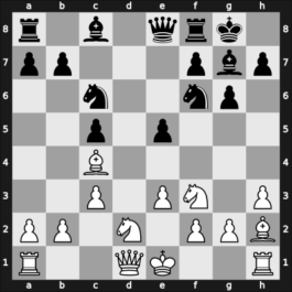 1949 URS Ch, semi final – Round 1 – Kan, Ilya A – 1-0 – Kamishov, Mikhail P – G47