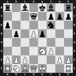 1949 URS Ch, semi final – Round 1 – Bonch-Osmolovsky, Mikhail – 1-0 – Kan, Ilya A – G54