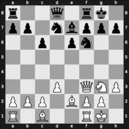 1949 URS Ch, semi final – Round 1 – Poliak, Abram – 1-0 – Batuev, Anton – G64