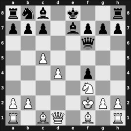1949 URS Ch, semi final – Round 1 – Liublinsky, Victor – 1-0 – Poliak, Abram – G72