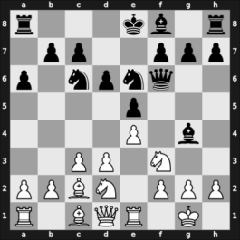 1949 URS Ch, semi final – Round 1 – Abramov, Leonid – 1-0 – Bonch-Osmolovsky, Mikhail – G78