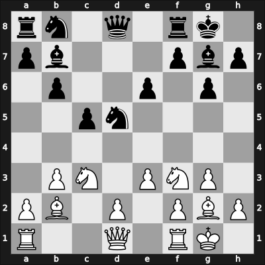 1949 URS Ch, semi final – Round 1 – Batuev, Anton – 1/2-1/2 – Alatortsev, Vladimir N. – G98