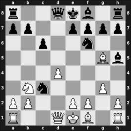 1949 URS Ch, semi final – Round 1 – Lubienski, Tadeusz – 1-0 – Klaman, Konstantin Mikhailovich – G5