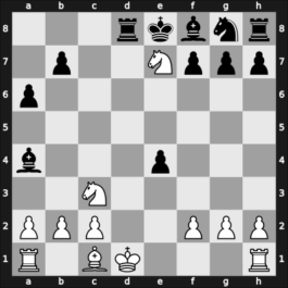 1949 URS Ch, semi final – Round 1 – Solmanis, Zigfrids – 0-1 – Grechkin, Dmitry M – G20