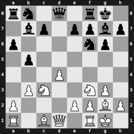 1949 URS Ch, semi final – Round 2 – Pogrebissky, Iosif – 0-1 – Grechkin, Dmitry M – G33