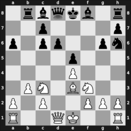 1949 URS Ch, semi final – Round 3 – Makogonov, Vladimir – 1/2-1/2 – Klaman, Konstantin Mikhailovich – G39