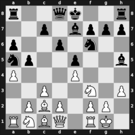 1949 URS Ch, semi final – Round 5 – Geller, Efim P – 1-0 – Pogrebissky, Iosif – G53