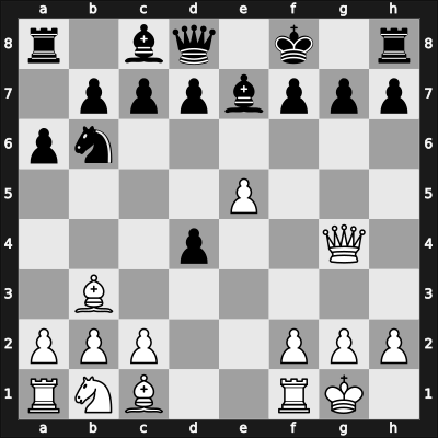 1949 URS Ch, semi final – Round 9 – Geller, Efim P – 1-0 – Nezhmetdinov, Rashid – G75