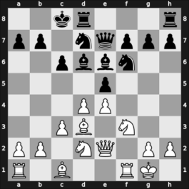 1949 URS Ch, semi final – Round 12 – Kasparian, Genrikh – 0-1 – Kholmov, Ratmir D – G90