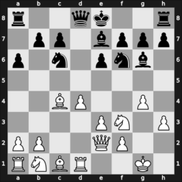 1949 URS Ch, semi final – Round 13 – Kholmov, Ratmir D – 1-0 – Vasiliev, Viktor A – G93