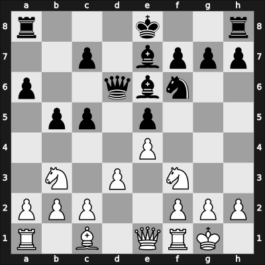1949 URS Ch, semi final – Round 14 – Klaman, Konstantin Mikhailovich – 0-1 – Pogrebissky, Iosif – G103