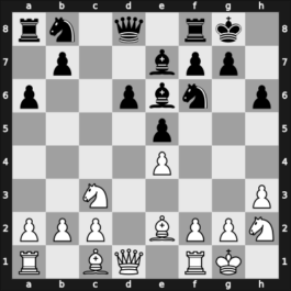 1949 URS Ch, semi final – Round 16 – Grechkin, Dmitry M – 0-1 – Lubienski, Tadeusz – G115