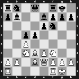 1949 URS Ch, semi final – Round 1 – Furman, Slavomir – 1-0 – Simagin, Vladimir – G11