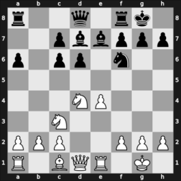 1949 URS Ch, semi final – Round 2 – Byvshev, Vasily – 1/2-1/2 – Simagin, Vladimir – G26