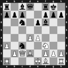 1949 URS Ch, semi final – Round 3 – Bastrikov, Georgy – 1-0 – Kirilov, Valentins – G30