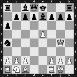 1949 URS Ch, semi final – Round 5 – Simagin, Vladimir – 1/2-1/2 – Vatnikov, Josif E – G44