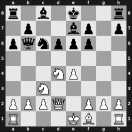 1949 URS Ch, semi final – Round 6 – Chekhover, Vitaly – 1/2-1/2 – Kopaev, Nikolay A – G48