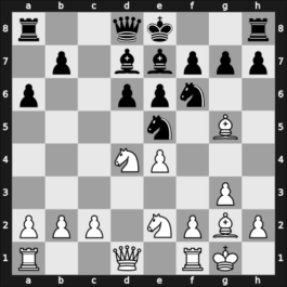1949 URS Ch, semi final – Round 8 – Vatnikov, Josif E – 0-1 – Rovner, Dmitry – G62