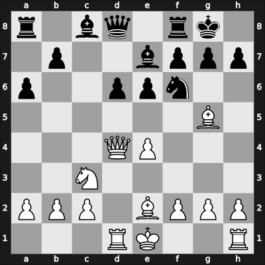1949 URS Ch, semi final – Round 10 – Kirilov, Valentins – 0-1 – Rovner, Dmitry – G75