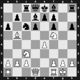 1949 URS Ch, semi final – Round 10 – Bannik, Anatolij – 1-0 – Byvshev, Vasily – G76