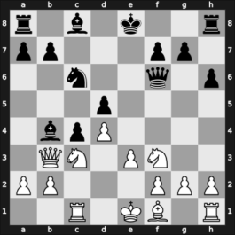 1949 URS Ch, semi final – Round 11 – Aratovsky, Nikolay – 0-1 – Bannik, Anatolij – G82