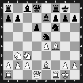 1949 URS Ch, semi final – Round 12 – Arulaid, Alexander – 0-1 – Byvshev, Vasily – G90
