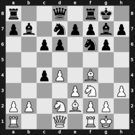 1949 URS Ch, semi final – Round 13 – Ratner, Boris – 1/2-1/2 – Bastrikov, Georgy – G96