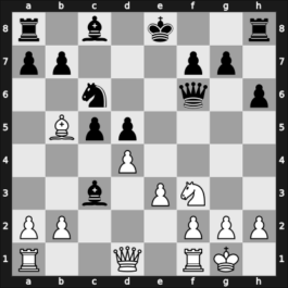 1949 URS Ch, semi final – Round 15 – Ratner, Boris – 1/2-1/2 – Vistaneckis, Isakas – G108