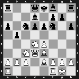 1949 URS Ch, semi final – Round 15 – Bannik, Anatolij – 0-1 – Kirilov, Valentins – G112