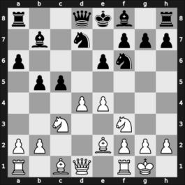 1949 URS Ch, semi final – Round 17 – Ratner, Boris – 0-1 – Simagin, Vladimir – G120
