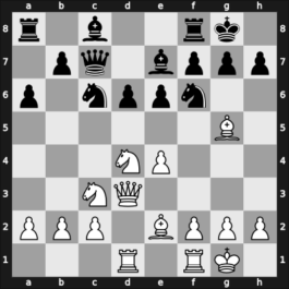 1949 URS Ch, semi final – Round 17 – Bannik, Anatolij – 1-0 – Chekhover, Vitaly – G126