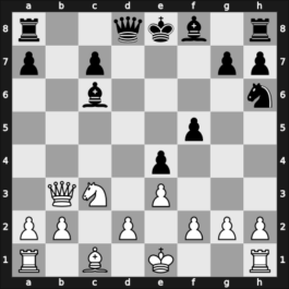1949 US Open – Round 4 – Sandrin, Albert – 1-0 – Bisguier, Arthur B – G7