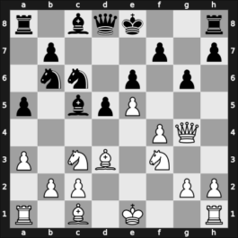 1949 US Open Omaha – Round 8 – Santasiere, Anthony – 1/2-1/2 – Evans, Larry M – G13