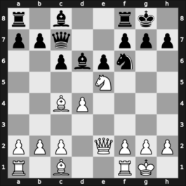 1949 Venice – Round 1 – Foltys, Jan – 1-0 – Golombek, Harry – G12