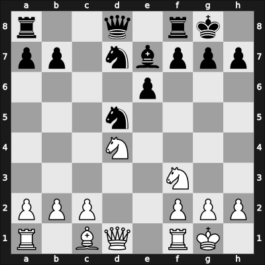1949 Venice – Round 4 – Prins, Lodewijk – 1/2-1/2 – Gligorić, Svetozar – G37