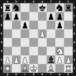 1949 Venice – Round 7 – Prins, Lodewijk – 1/2-1/2 – Szabo, Laszlo – G54