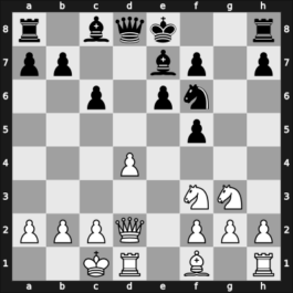 1949 Venice – Round 8 – Rossolimo, Nicolas – 1-0 – Mueller, Hans – G62