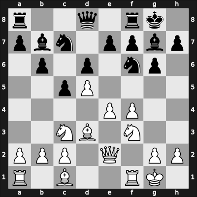 1949 Venice – Round 8 – Tartakower, Savielly – 1/2-1/2 – Stalda, Giuseppe – G64