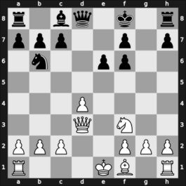 1949 Venice – Round 12 – Caldas Canal, Javier – 0-1 – Rossolimo, Nicolas – G92