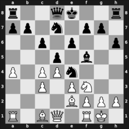 1949 Venice – Round 13 – Szabados, Eugenio – 1/2-1/2 – Paoli, Enrico – G96
