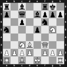 1949 Venice – Round 14 – Paoli, Enrico – 1/2-1/2 – Gligorić, Svetozar – G105