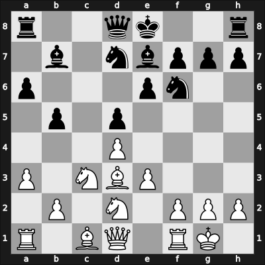 1949 Venice – Round 15 – Szabados, Eugenio – 1/2-1/2 – Caldas Canal, Javier – G109