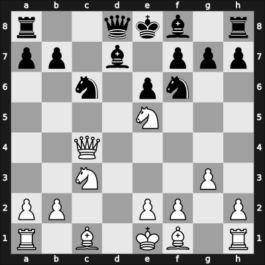 1949 Vienna – Round 1 – Opocensky, Karel – 1/2-1/2 – Puc, Stojan – G2
