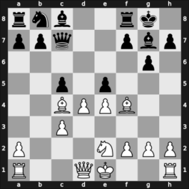 1949 Vienna – Round 1 – Beni, Alfred – 0-1 – Kottnauer, Cenek – G7
