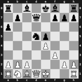 1949 Vienna – Round 1 – Paoli, Enrico – 0-1 – Opocensky, Karel – G10