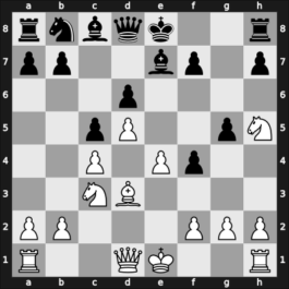 1949 Vienna – Round 12 – Rabar, Braslav – 1-0 – Galia, K. – G19